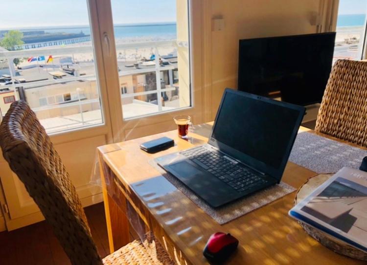 בולון-סור-מאר Bellevue -Appartement De Charme - Vue Imprenable Sur La Mer - Face A Nausicaa מראה חיצוני תמונה