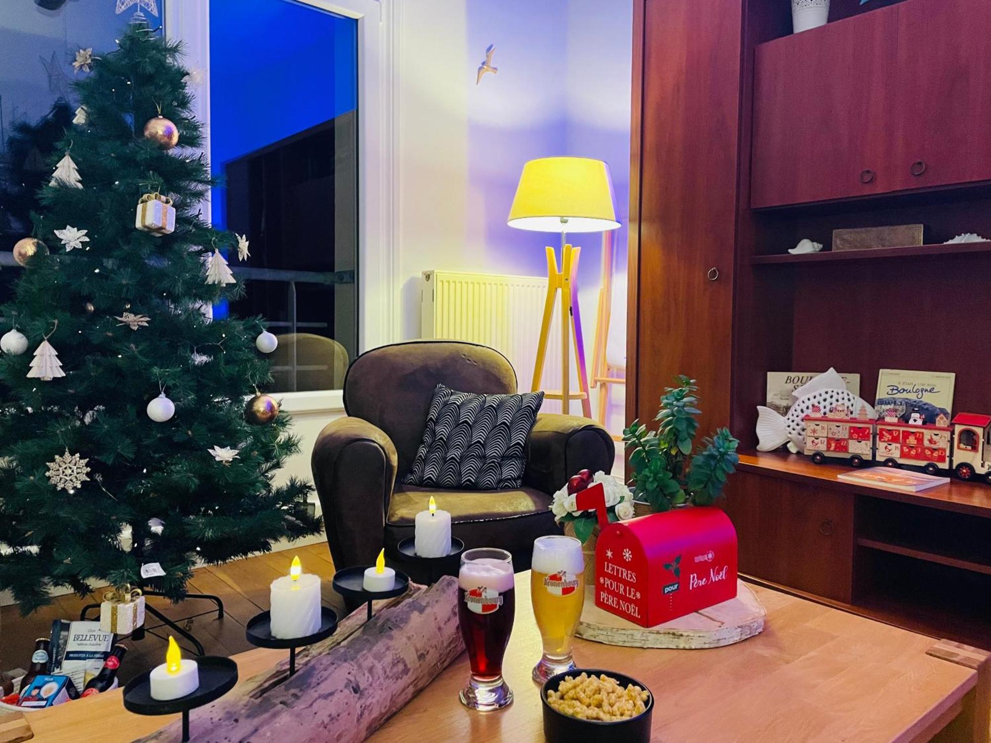 בולון-סור-מאר Bellevue -Appartement De Charme - Vue Imprenable Sur La Mer - Face A Nausicaa מראה חיצוני תמונה